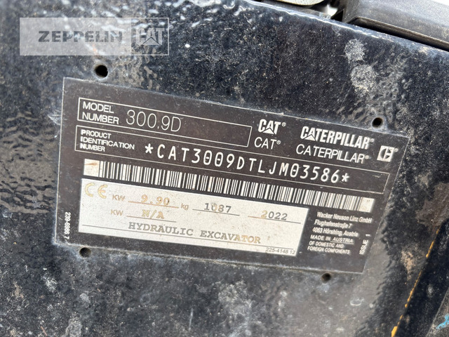 Cat 300.9D - Mini excavator: picture 5 Cat 300.9D - Mini excavator: picture 5