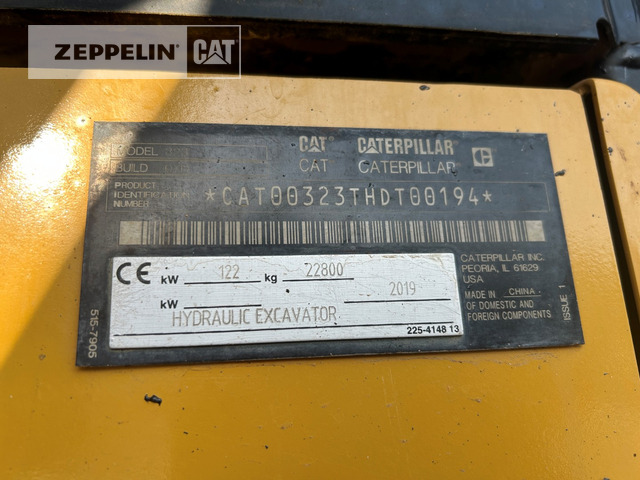 Cat 323-07B - Crawler excavator: picture 5 Cat 323-07B - Crawler excavator: picture 5