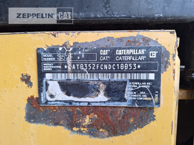 Crawler excavator Cat 352FL: picture 45 Crawler excavator Cat 352FL: picture 45