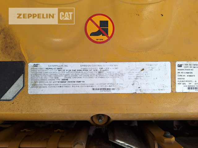 Crawler excavator Cat 352FL: picture 39 Crawler excavator Cat 352FL: picture 39