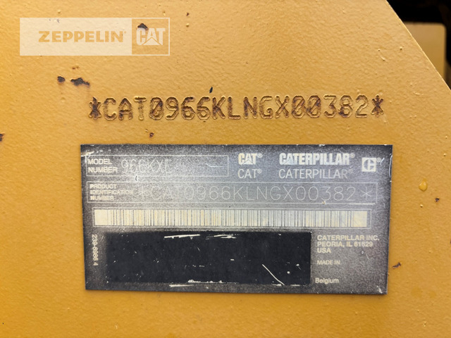 Wheel loader Cat 966KXE: picture 25 Wheel loader Cat 966KXE: picture 25