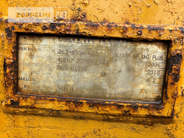 Wheel loader Cat 966KXE: picture 15 Wheel loader Cat 966KXE: picture 15