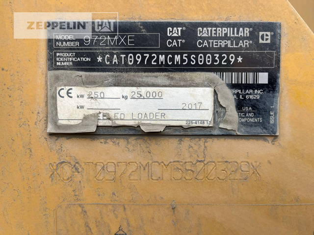 Cat 972MXE - Wheel loader: picture 2 Cat 972MXE - Wheel loader: picture 2