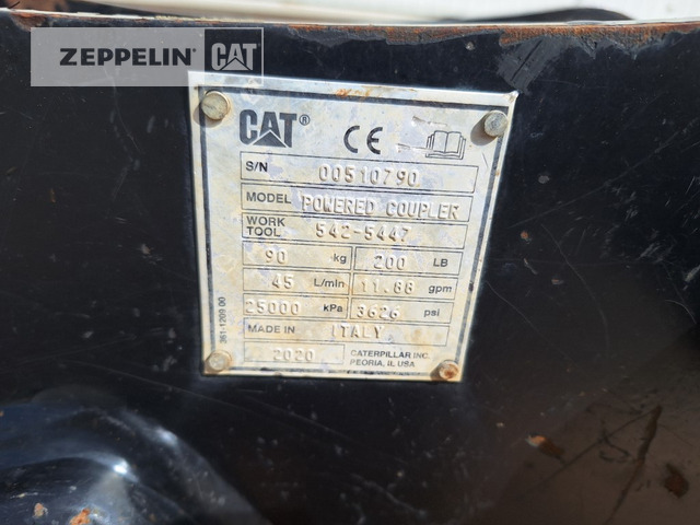 Cat CW10H - Quick coupler for Construction machinery: picture 4 Cat CW10H - Quick coupler for Construction machinery: picture 4