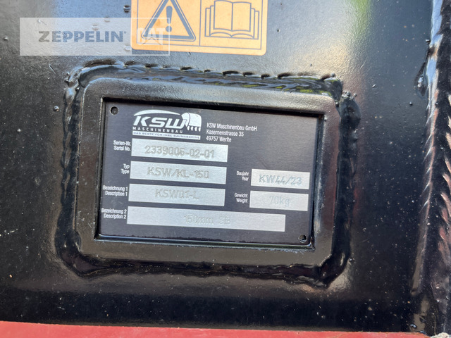 KSW Maschinenbau GmbH Kabellöffel 150 MS01 - Excavator bucket: picture 2 KSW Maschinenbau GmbH Kabellöffel 150 MS01 - Excavator bucket: picture 2