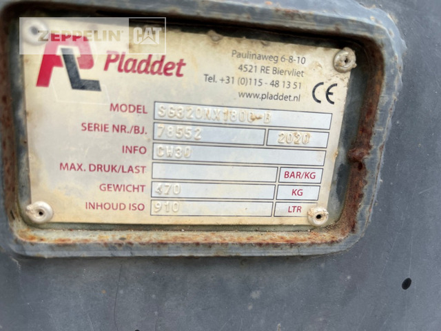 Pladdet B.V. GL1800mm CW30 - Excavator bucket: picture 3 Pladdet B.V. GL1800mm CW30 - Excavator bucket: picture 3