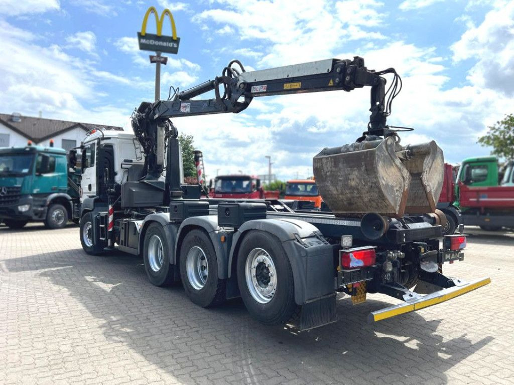 MAN TG-S 35.480 8x4 BL Abrollkipper mit Kran Penz-15 - Hook lift truck, Crane truck: picture 4 MAN TG-S 35.480 8x4 BL Abrollkipper mit Kran Penz-15 - Hook lift truck, Crane truck: picture 4