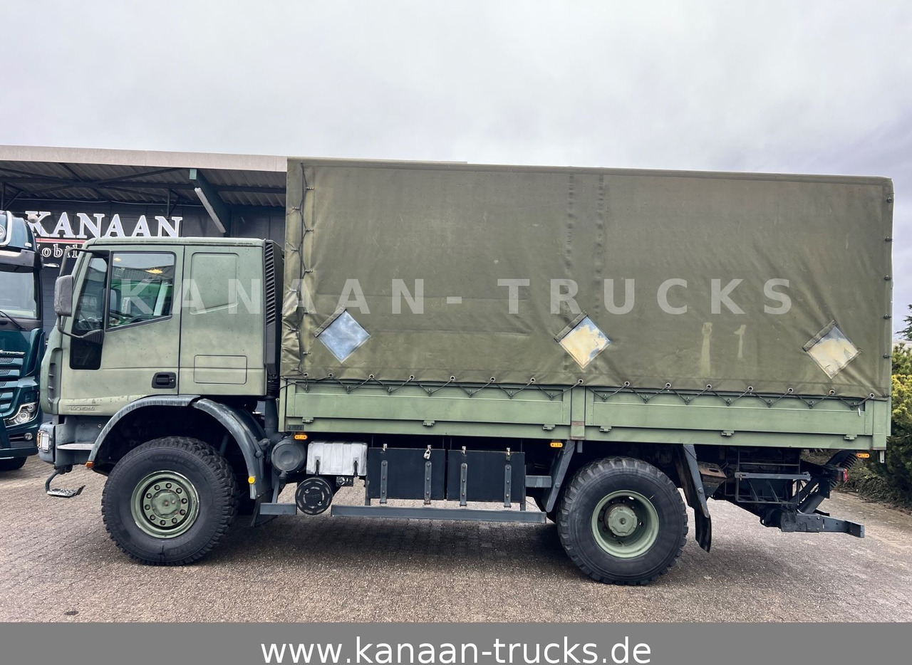 Curtainsider truck Iveco 140 E240  Eurocargo 4x4 Miltär Camper Expedition: picture 6