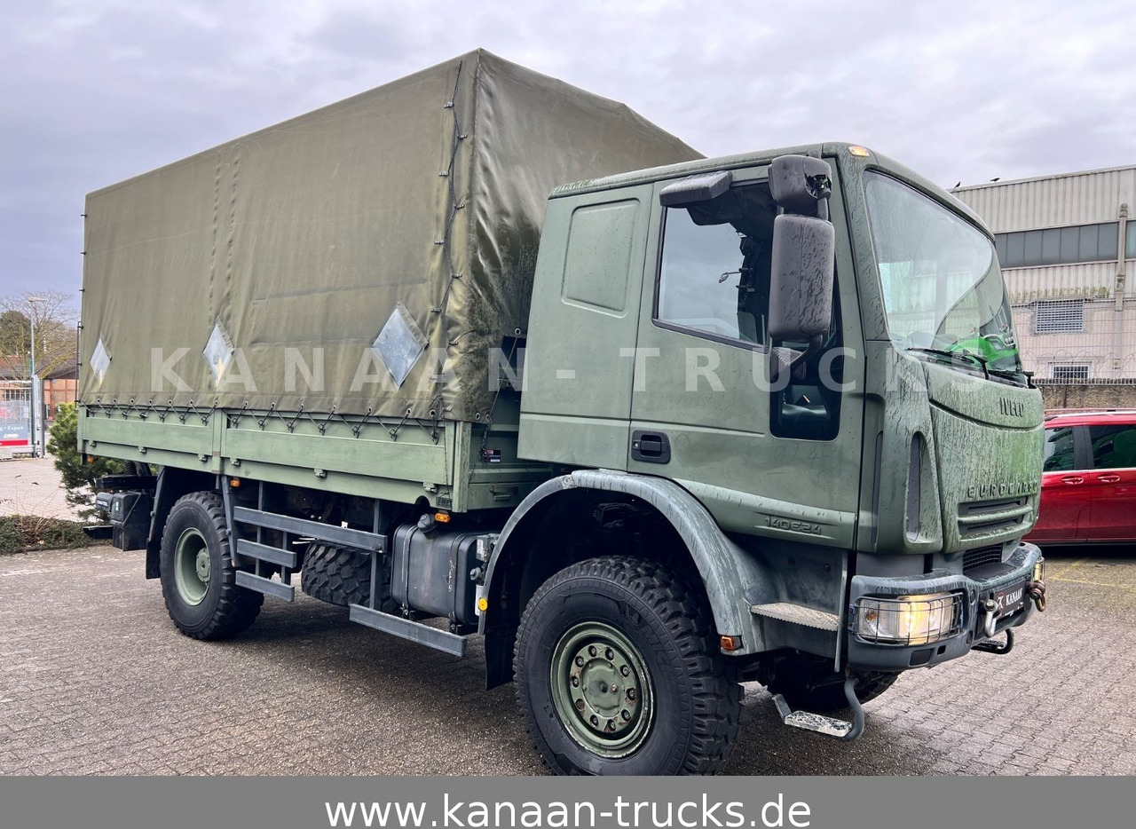 Iveco 140 E240 Eurocargo 4x4 Miltär Camper Expedition - Curtainsider truck: picture 1 Iveco 140 E240 Eurocargo 4x4 Miltär Camper Expedition - Curtainsider truck: picture 1