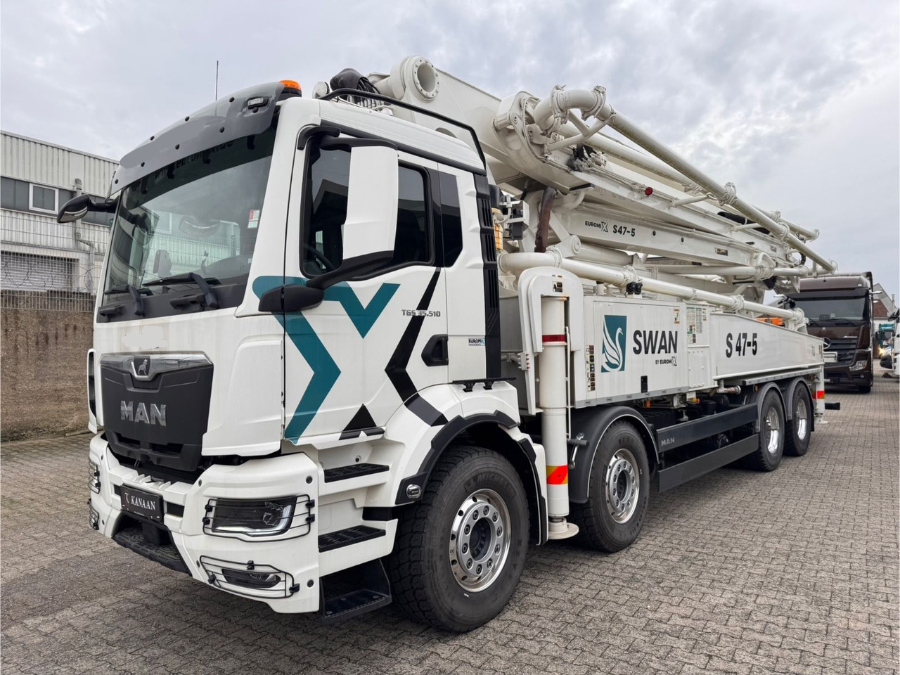 MAN 35.510 TGS Betonpumpe S47-5 47meter NEW - Concrete pump truck: picture 3 MAN 35.510 TGS Betonpumpe S47-5 47meter NEW - Concrete pump truck: picture 3