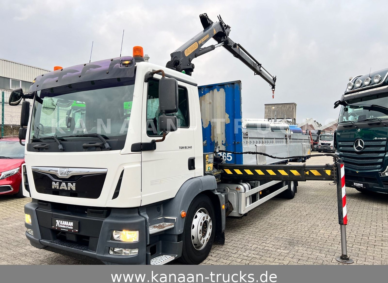 MAN TGM 18.340 LL BDF PK9002 Pritsche EURO6 - Crane truck: picture 4 MAN TGM 18.340 LL BDF PK9002 Pritsche EURO6 - Crane truck: picture 4