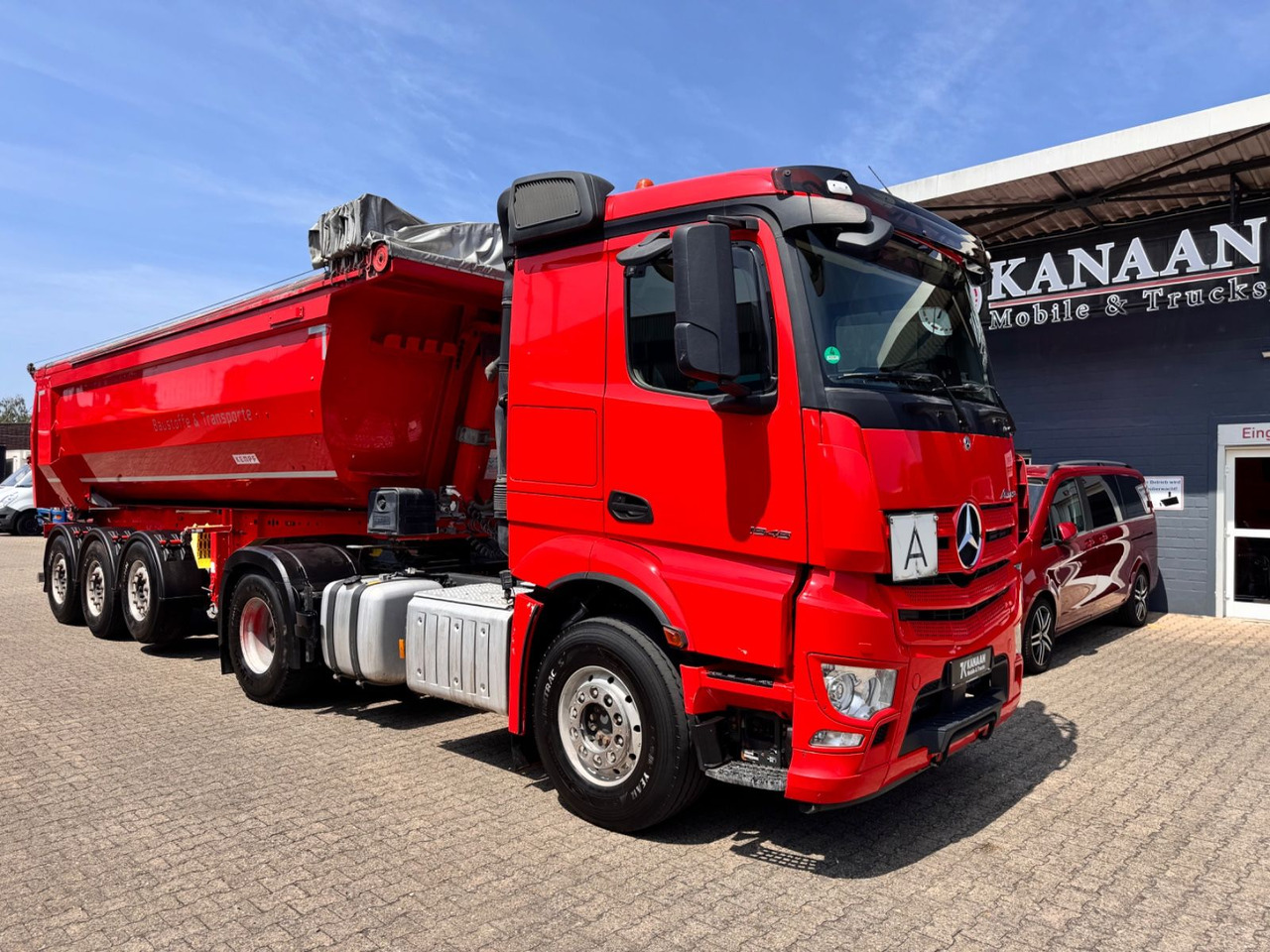 Mercedes-Benz 1846 Actros LS Kipphydraulik Alcoa TÜV NEU - Tractor unit: picture 1 Mercedes-Benz 1846 Actros LS Kipphydraulik Alcoa TÜV NEU - Tractor unit: picture 1