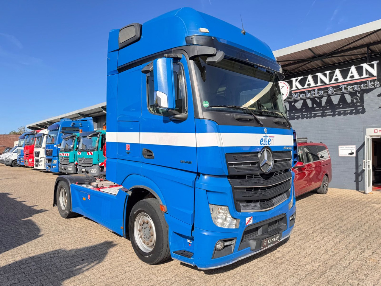 Mercedes-Benz 1848 LL Actros GIGA Hydra Walkingfloor/ Kipper - Tractor unit: picture 1 Mercedes-Benz 1848 LL Actros GIGA Hydra Walkingfloor/ Kipper - Tractor unit: picture 1