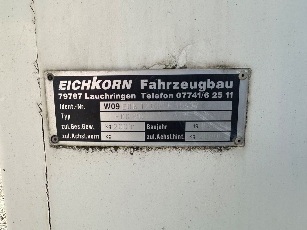 Eichkorn E0K20 Fahrradanhänger - Closed box trailer: picture 5 Eichkorn E0K20 Fahrradanhänger - Closed box trailer: picture 5