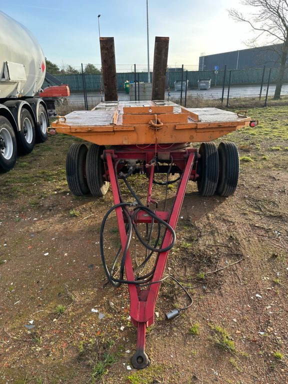 Low loader trailer Langendorf Tieflader TUE 18/80-3 (Hydraulische Rampen): picture 1