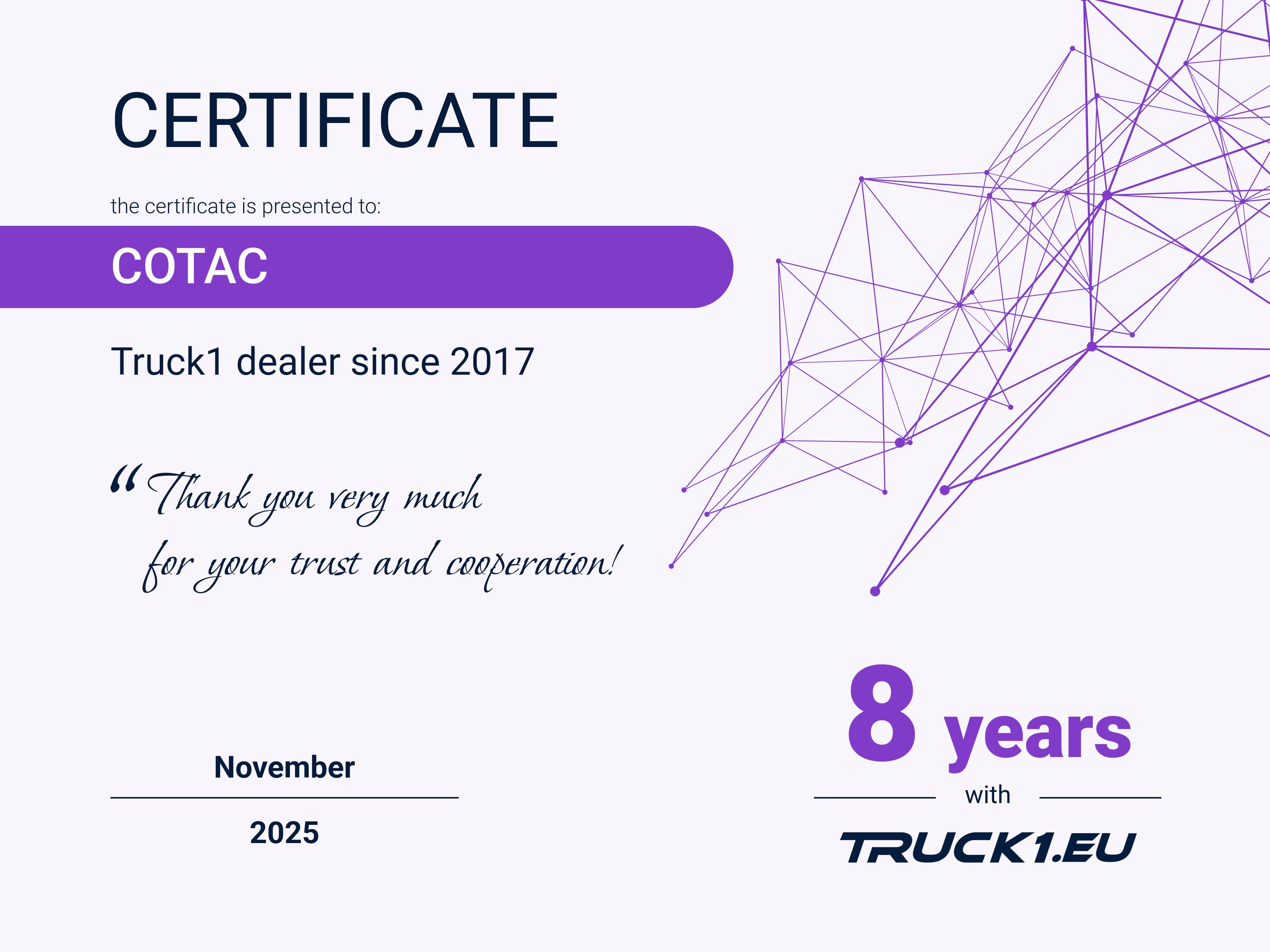 certificate certificate